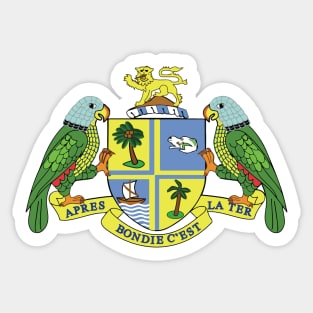 Dominica Coat of Arms Sticker